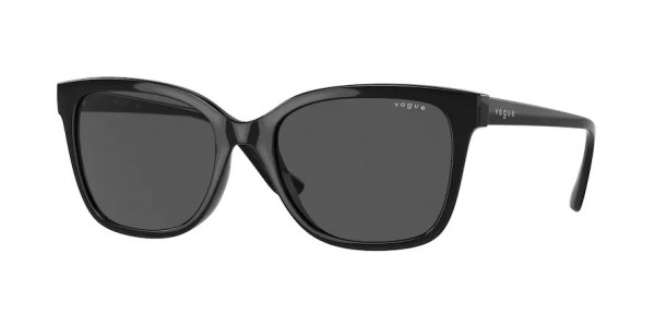 Vogue VO5426SF Sunglasses, W44/87 BLACK DARK GREY (BLACK)