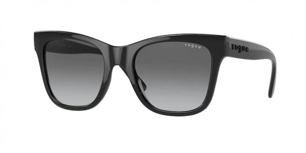 Vogue VO5428S Sunglasses, W44/11 BLACK GREY GRADIENT (BLACK)