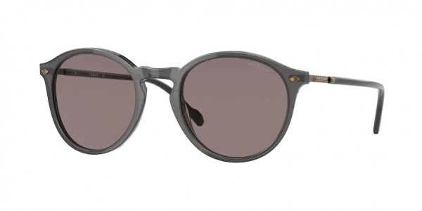 Vogue VO5432S Sunglasses, 29237N GREY TRANSPARENT PURPLE BROWN (GREY)