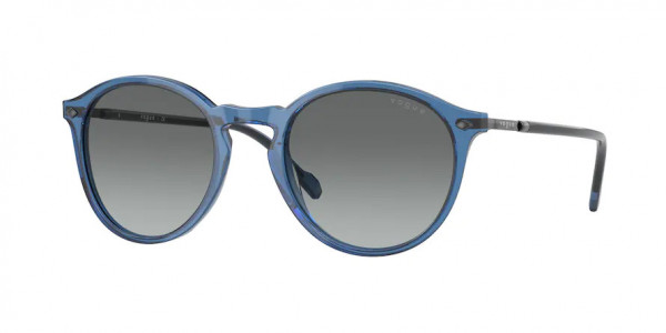 Vogue VO5432S Sunglasses, 298311 BLUE SEA GRADIENT GREY (BLUE)