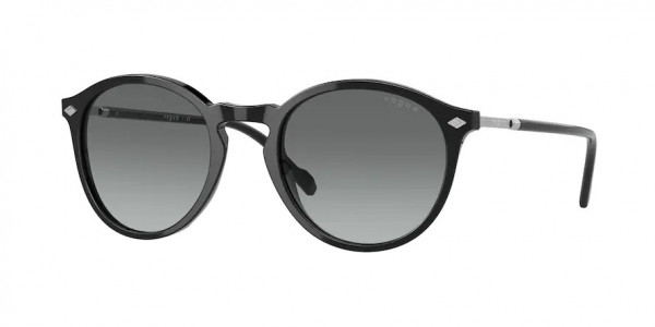 Vogue VO5432S Sunglasses, W44/11 BLACK GRADIENT GREY (BLACK)
