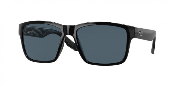 Costa Del Mar 6S9049 PAUNCH Sunglasses, 904903 PAUNCH BLACK GRAY 580P (BLACK)