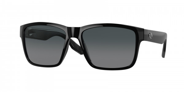 Costa Del Mar 6S9049 PAUNCH Sunglasses, 904908 PAUNCH BLACK GRAY GRADIENT 580 (BLACK)