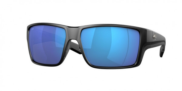Costa Del Mar 6S9080 REEFTON PRO Sunglasses, 908001 REEFTON PRO BLACK BLUE MIRROR (BLACK)