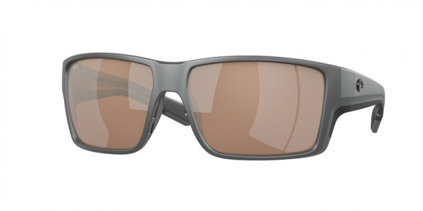 Costa Del Mar 6S9080 REEFTON PRO Sunglasses, 908010 REEFTON PRO GRAY COPPER SILVER (GREY)