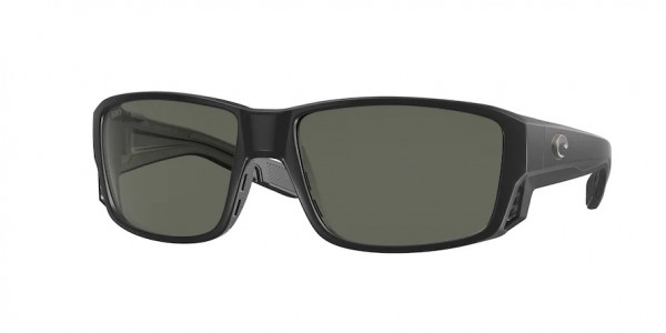Costa Del Mar 6S9105 TUNA ALLEY PRO Sunglasses, 910505 TUNA ALLEY PRO BLACK GRAY 580G (BLACK)