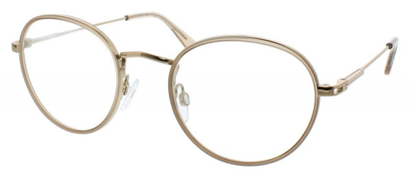 Aspire PHYSICALLY FIT Eyeglasses, Champagne Transparent/gold