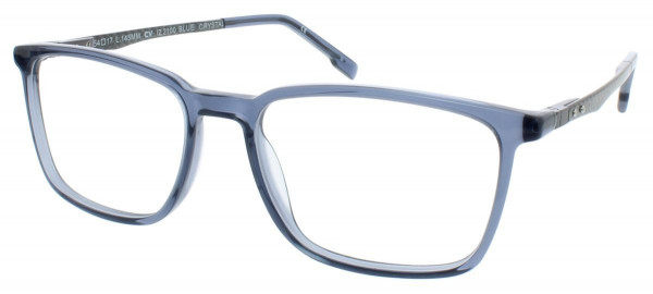 IZOD 2100 Eyeglasses, Blue Crystal