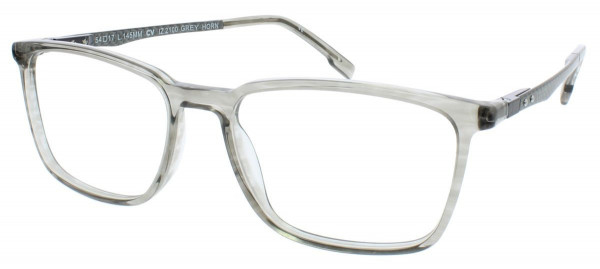 IZOD 2100 Eyeglasses, Grey Horn