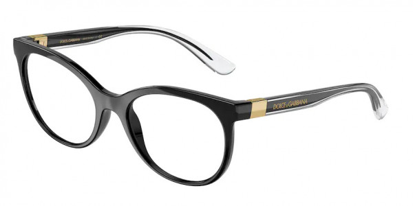 Dolce & Gabbana DG5084 Eyeglasses, 501 BLACK