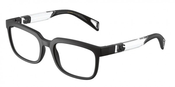Dolce & Gabbana DG5085 Eyeglasses, 2525 BLACK RUBBER (BLACK)