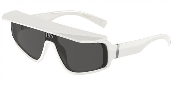 Dolce & Gabbana DG6177 Sunglasses, 331287 WHITE (WHITE)