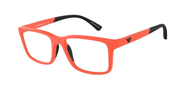 Emporio Armani EA3203 Eyeglasses, 5932 MATTE ORANGE (ORANGE)