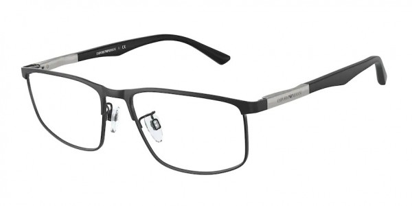 Emporio Armani EA1131 Eyeglasses, 3001 MATTE BLACK (BLACK)