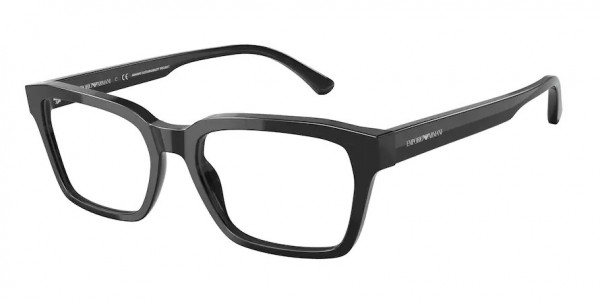Emporio Armani EA3192F Eyeglasses, 5875 SHINY BLACK (BLACK)