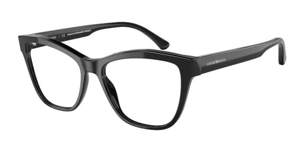 Emporio Armani EA3193 Eyeglasses, 5875 SHINY BLACK (BLACK)