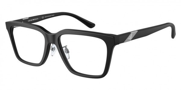 Emporio Armani EA3194F Eyeglasses, 5898 MATTE BLACK (BLACK)