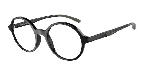 Emporio Armani EA3197 Eyeglasses, 5017 SHINY BLACK (BLACK)