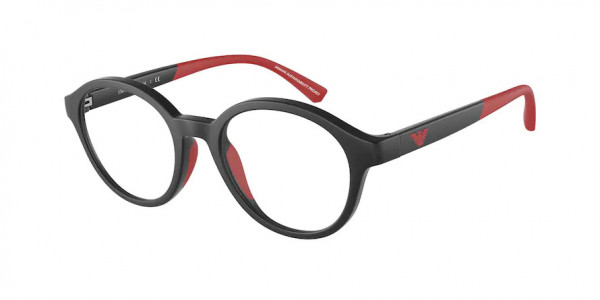Emporio Armani EA3202F Eyeglasses, 5001 MATTE BLACK (BLACK)
