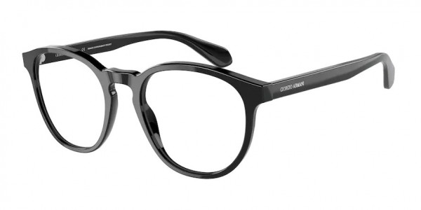 Giorgio Armani AR7216F Eyeglasses, 5875 SHINY BLACK (BLACK)