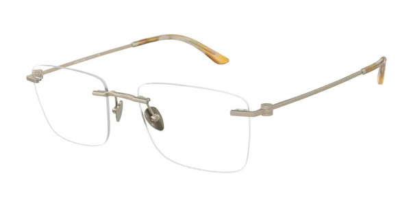 Giorgio Armani AR5124 Eyeglasses, 3002 MATTE PALE GOLD (GOLD)