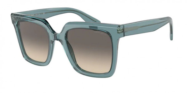 Giorgio Armani AR8156 Sunglasses, 593432 TRANSPARENT BLUE CLEAR GRADIEN (BLUE)