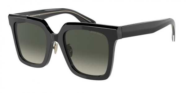 Giorgio Armani AR8156F Sunglasses, 587571 BLACK GRADIENT GREY (BLACK)