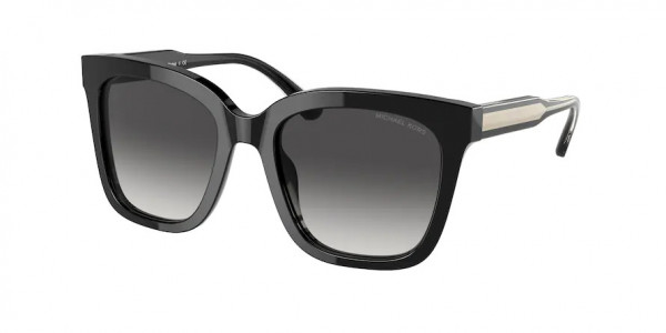 Michael Kors MK2163 SAN MARINO Sunglasses, 30058G SAN MARINO BLACK DARK GREY GRA (BLACK)