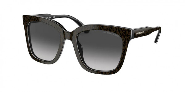 Michael Kors MK2163 SAN MARINO Sunglasses, 35008G SAN MARINO BROWN SIGNATURE PVC (BROWN)
