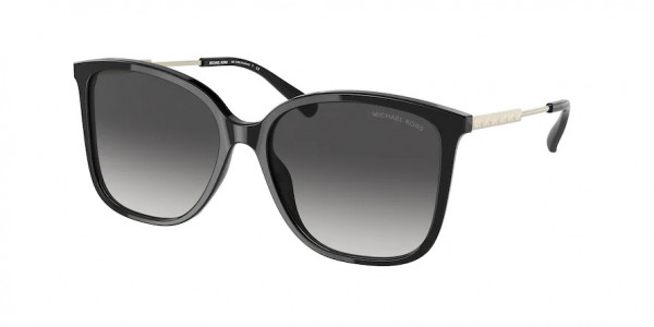 Michael Kors MK2169 AVELLINO Sunglasses, 30058G AVELLINO BLACK DARK GREY GRADI (BLACK)