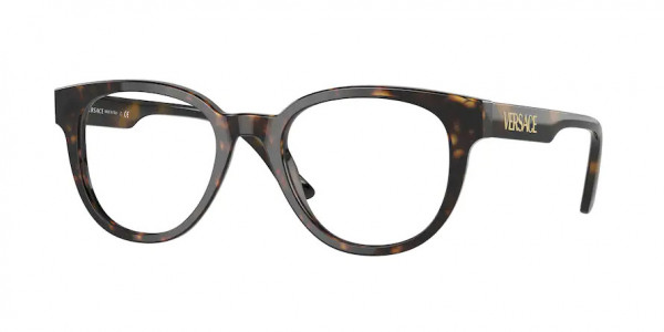 Versace VE3317 Eyeglasses, 593 TRANSPARENT GREY (GREY)