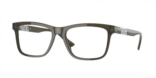 Versace VE3319 Eyeglasses, 5354 HAVANA MONOGRAM PRINT (TORTOISE)