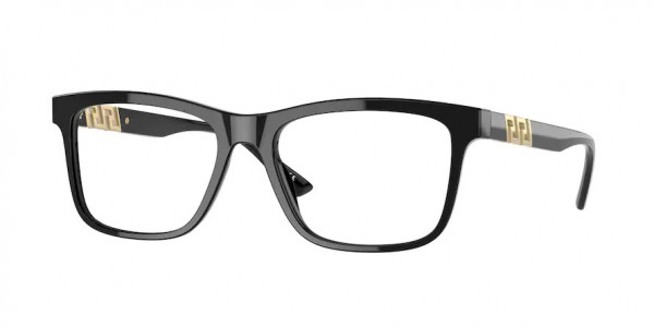 Versace VE3319F Eyeglasses, GB1 BLACK