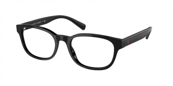 Polo PH2244 Eyeglasses, 5001 SHINY BLACK (BLACK)