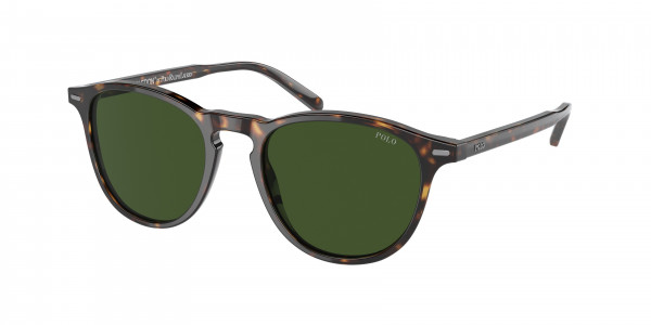 Polo PH4181 Sunglasses, 500371 SHINY DARK HAVANA BOTTLE GREEN (BROWN)