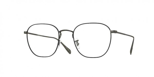Oliver Peoples OV1305 CLYNE Eyeglasses, 5321 CLYNE ANTIQUE PEWTER/BLACK (GOLD)