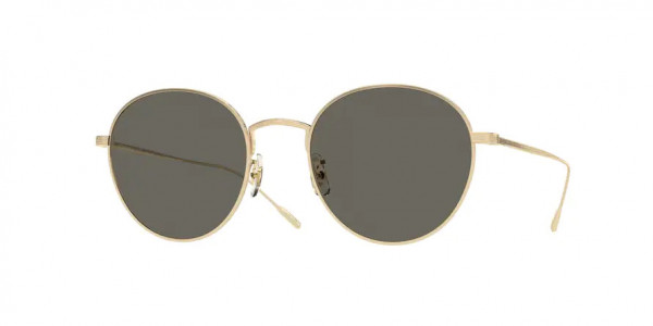 Oliver Peoples OV1306ST ALTAIR Sunglasses, 5311R5 ALTAIR BRUSHED GOLD CARBON GRE (GOLD)