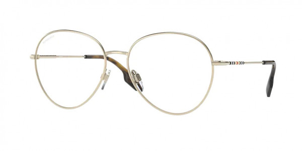 Burberry BE1366 FELICITY Eyeglasses, 1340 FELICITY LIGHT GOLD (GOLD)