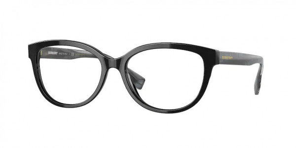 Burberry BE2357 ESME Eyeglasses, 3980 ESME BLACK (BLACK)