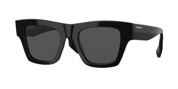 Burberry BE4360 ERNEST Sunglasses, 399387 ERNEST BLACK DARK GREY (BLACK)