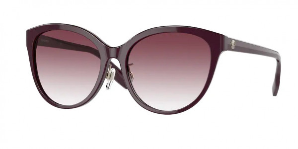 Burberry BE4365F BETTY Sunglasses, 39798H BETTY BORDEAUX GRADIENT VIOLET (RED)