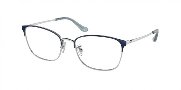 Coach HC5135 Eyeglasses, 9405 SATIN NAVY / SILVER (BLUE)