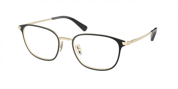 Coach HC5140 Eyeglasses, 9394 SATIN BLACK / LIGHT GOLD (BLACK)