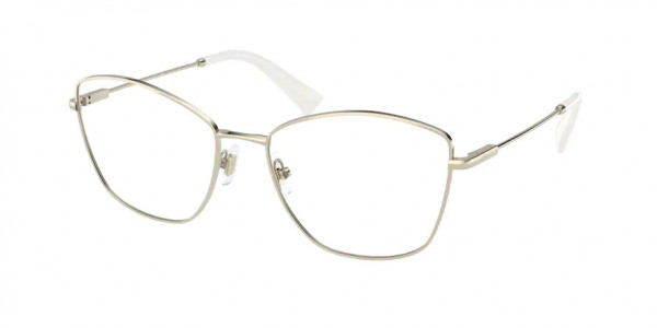 Miu Miu MU 52UV Eyeglasses, ZVN1O1 PALE GOLD (GOLD)