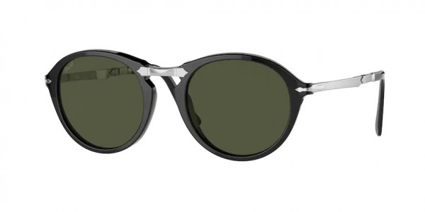 Persol PO3274S Sunglasses, 95/31 BLACK GREEN (BLACK)