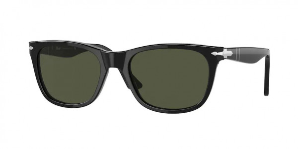 Persol PO3291S Sunglasses, 95/31 BLACK GREEN (BLACK)