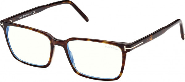Tom Ford FT5802-B Eyeglasses, 052 - Dark Havana / Dark Havana