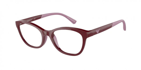 Emporio Armani EA3204 Eyeglasses, 5077 SHINY RED (RED)