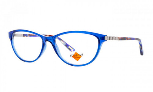 Club 54 Fay Eyeglasses, Blue