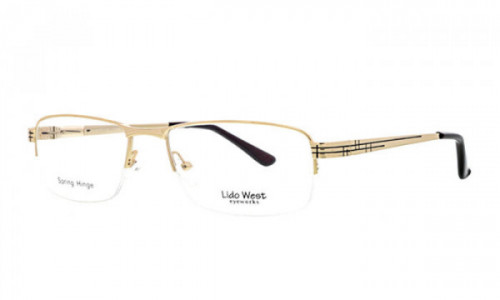 Lido West Cayman Eyeglasses, Gold